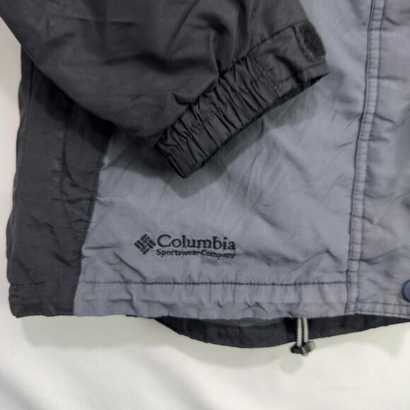 Columbia Interchange 3-in-1 Jacket Women’s Large Gray Fleece Liner Vintage Y2K - Picture 3 of 6